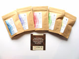 Ce que contient le coffret Chai - 4 thés, 1 tisane et un guide d'infusion