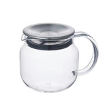 Théière One Touch avec couvercle en inox et filtre intégré - 450ml